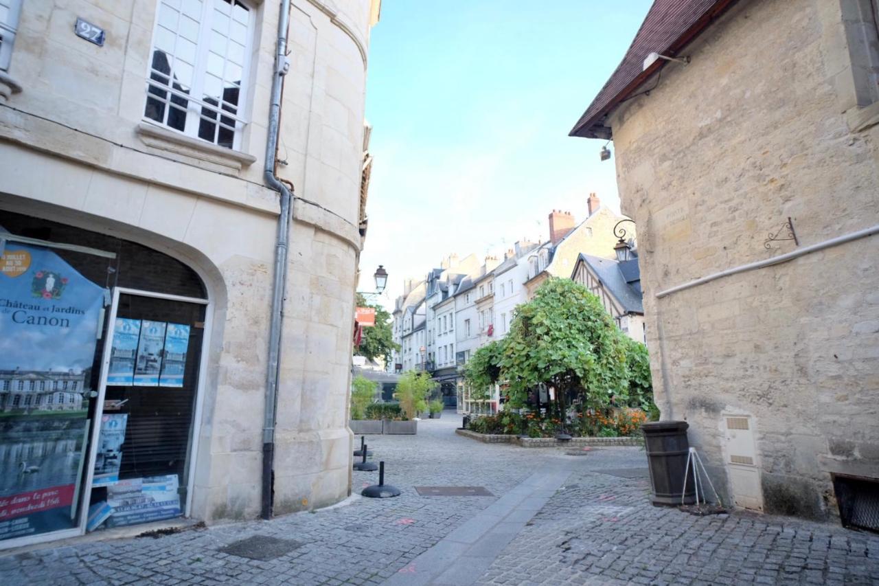 Le Perroquet Fringant, Rue Pietonne Et Quartier Historique Apartment Caen Exterior photo